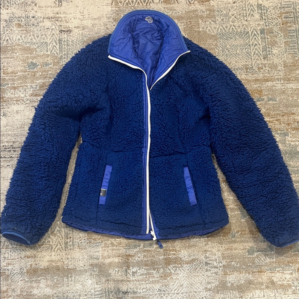 ‼️ Reversible Blue Quilted Jacket ‼️ - Picture 6 of 6
